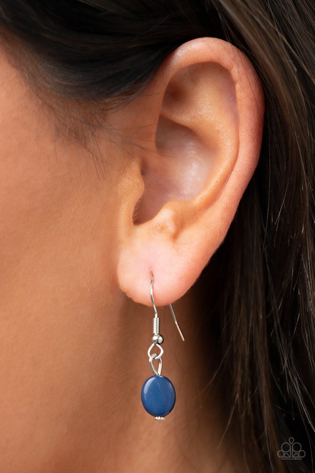 In the MEADOW of Nowhere - Blue - Paparazzi Necklace Image