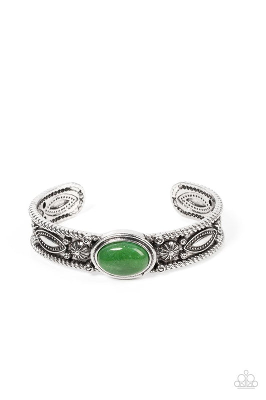 Rural Repose - Green - Paparazzi Bracelet Image