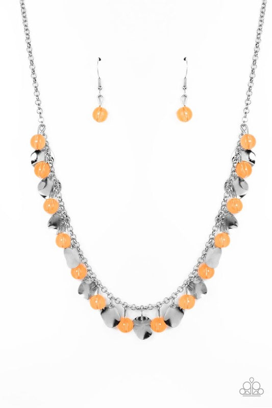 Having a Wonderful CHIME - Orange - Paparazzi Necklace Image