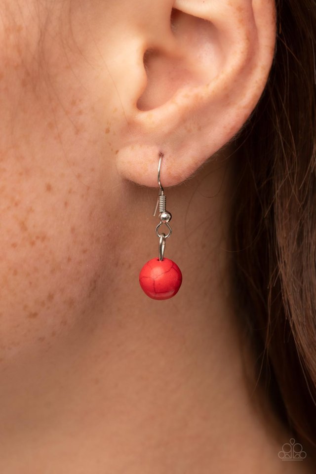 Southwest Paradise - Red - Paparazzi Necklace Image