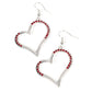 Tenderhearted Twinkle - Red - Paparazzi Earring Image