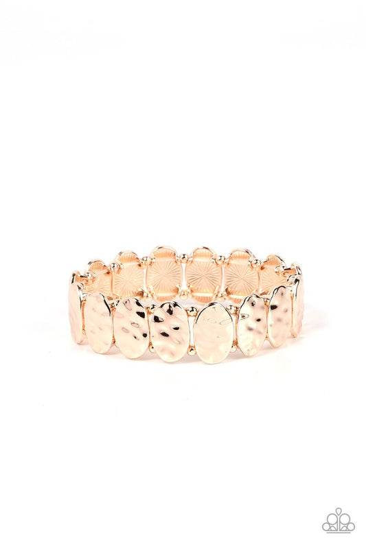 Trinket Trek - Rose Gold - Paparazzi Bracelet Image