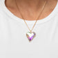 Lockdown My Heart - Gold - Paparazzi Necklace Image