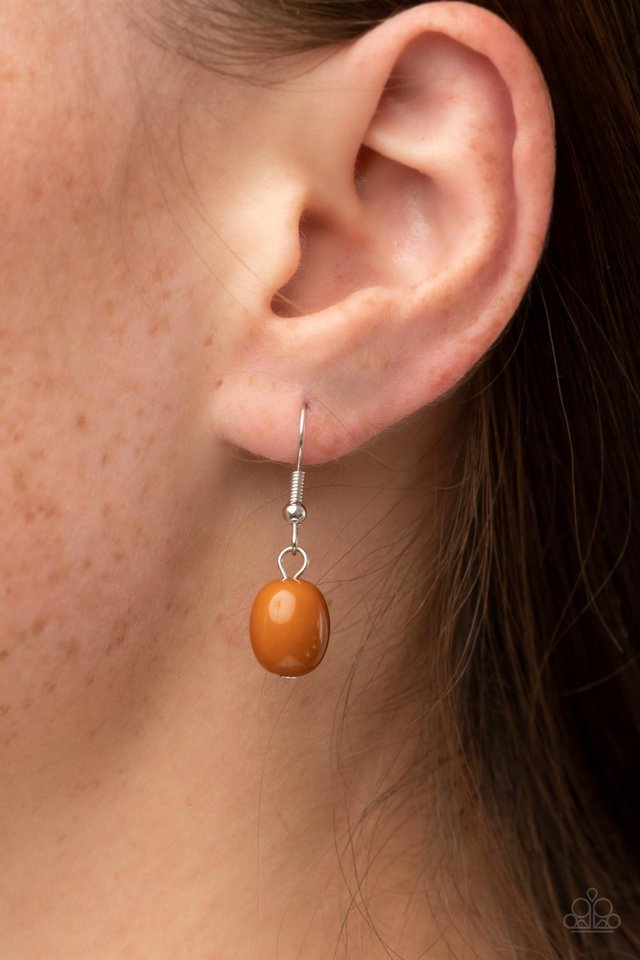 Heavenly Harmony - Brown - Paparazzi Necklace Image