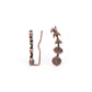 Its Just a Phase - Copper - Paparazzi Earring Image