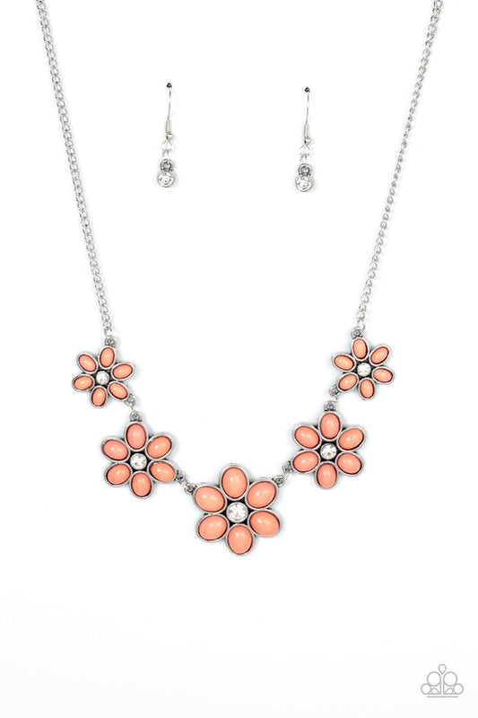 Prairie Party - Orange - Paparazzi Necklace Image
