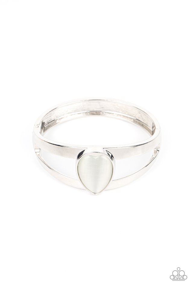 Enhanced Enchantment - White - Paparazzi Bracelet Image
