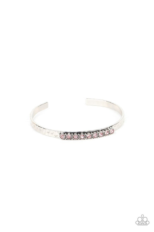 Gives Me the SHIMMERS - Pink - Paparazzi Bracelet Image