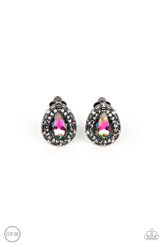 Haute Happy Hour - Multi - Paparazzi Earring Image