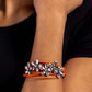 Here Comes the BLOOM - Orange - Paparazzi Bracelet Image