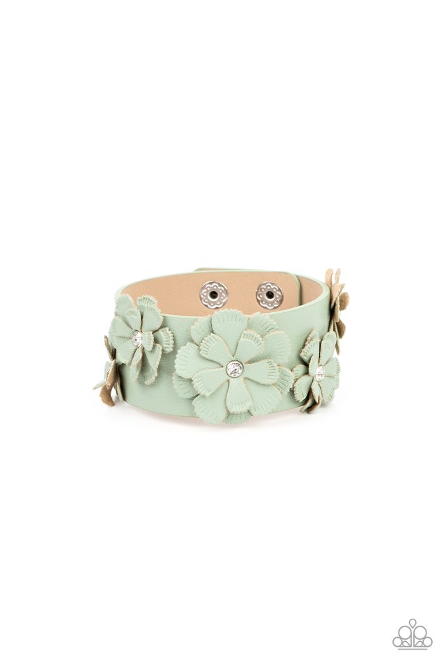 What Do You Pro-POSIES - Green - Paparazzi Bracelet Image