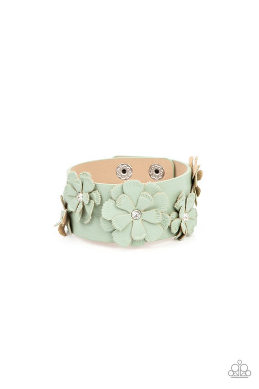 What Do You Pro-POSIES - Green - Paparazzi Bracelet Image