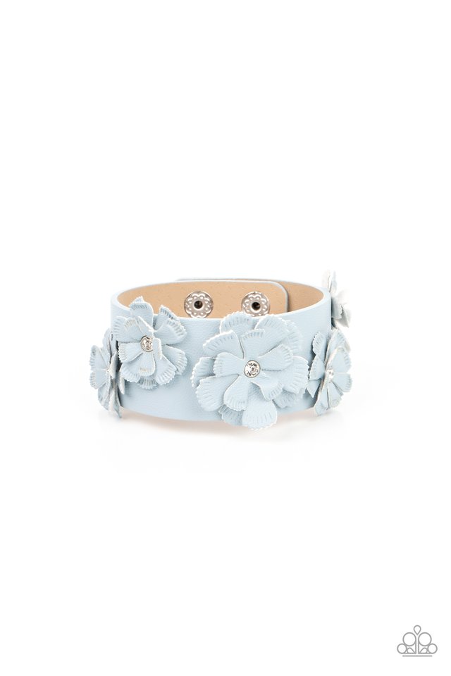 What Do You Pro-POSIES - Blue - Paparazzi Bracelet Image