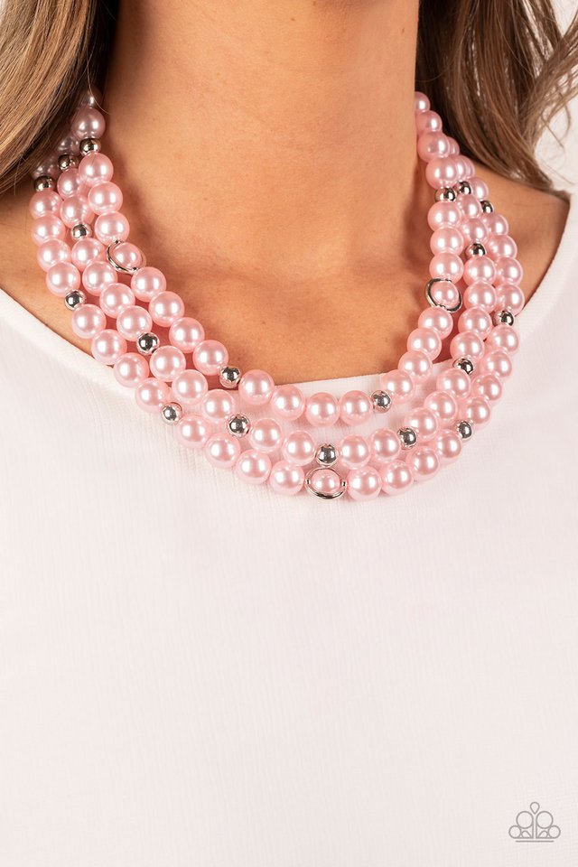 Paparazzi Necklace ~ Needs No Introduction - Pink Paparazzi Necklace ~ Needs No Introduction - Pink