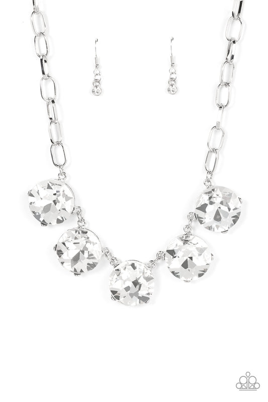 Paparazzi Necklace - Limelight Luxury - White