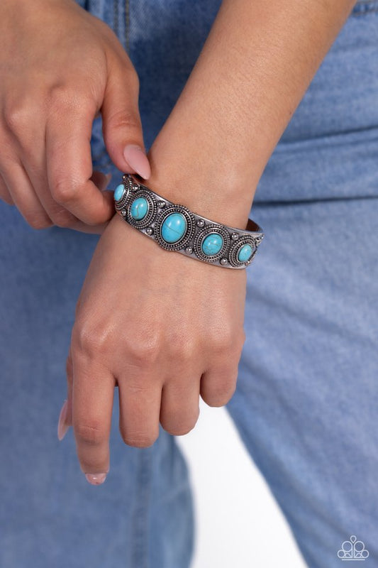 Mesa Mystery - Blue - Paparazzi Bracelet Image
