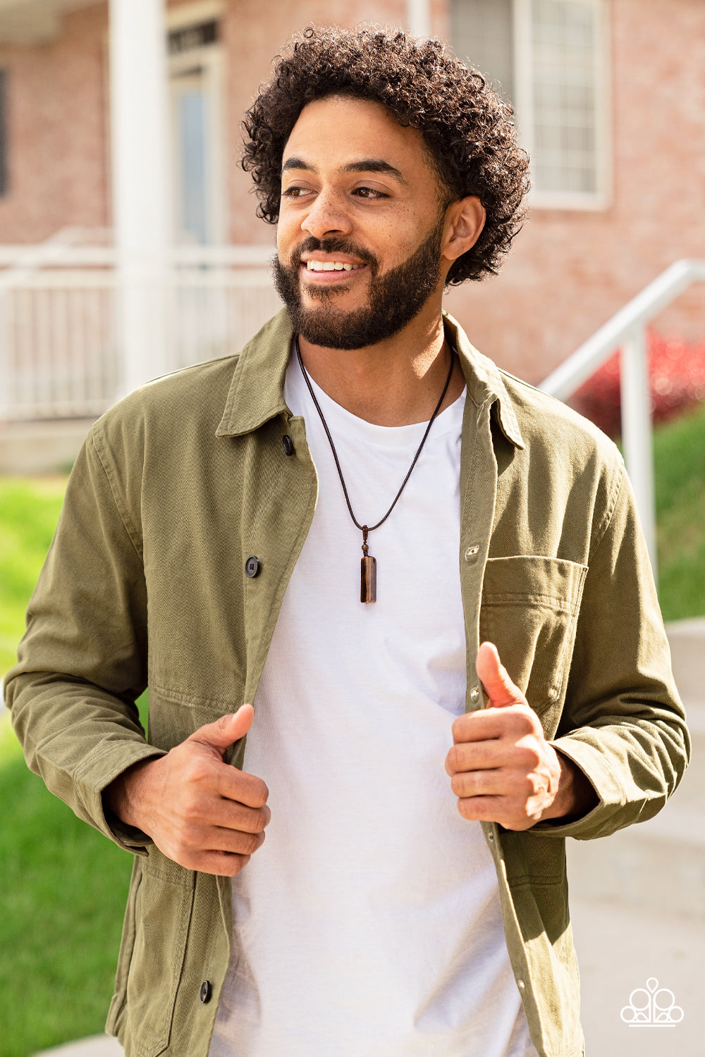 Collar Paparazzi ~ Vuelve ZEN-fold - Marrón