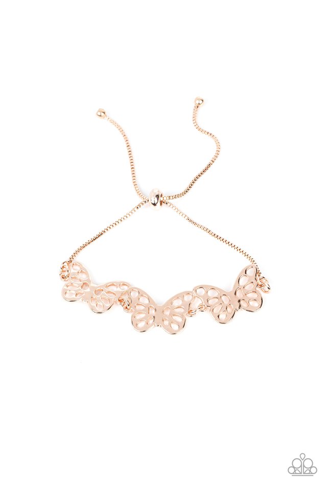 Put a WING on It - Gold - Paparazzi Bracelet Image