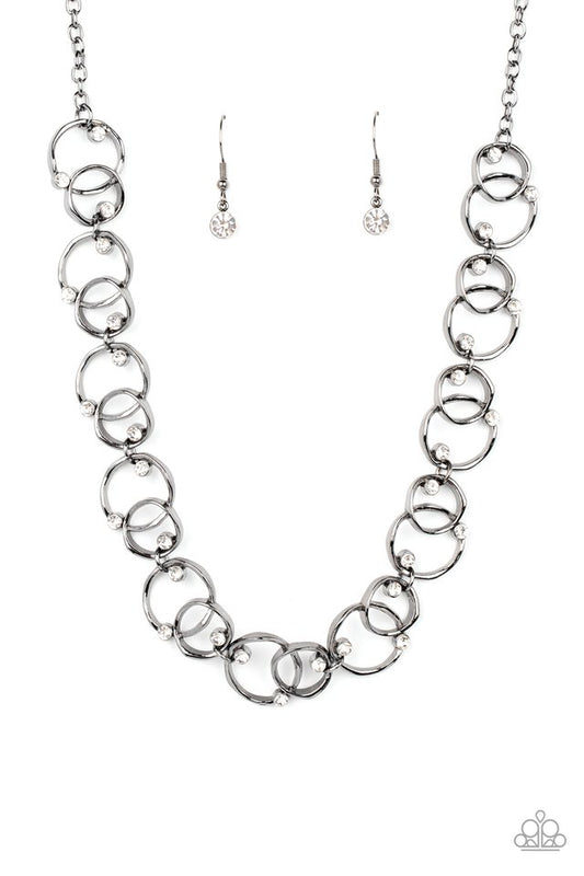 Center of My Universe - Black - Paparazzi Necklace Image