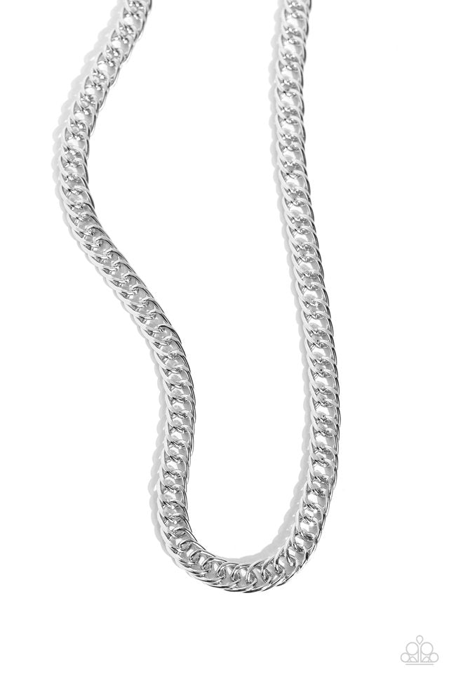 Pro League - Silver - Paparazzi Necklace Image