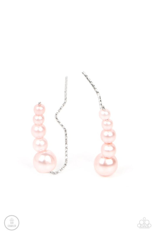 Dropping into Divine - Pink - Paparazzi Earring Image
