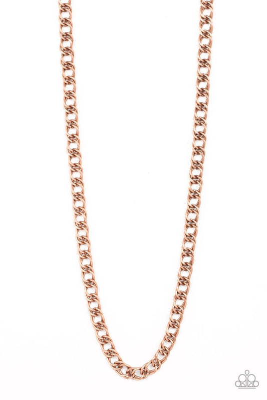 Pro League - Copper - Paparazzi Necklace Image