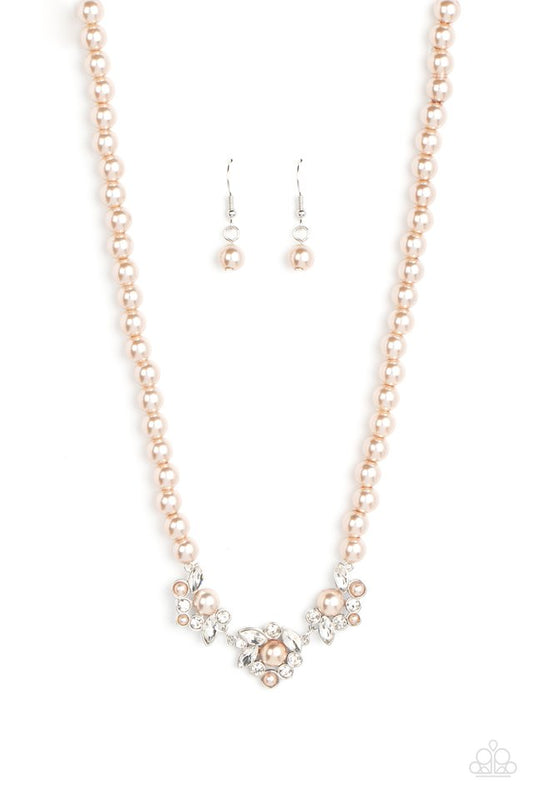 Royal Renditions - Brown - Paparazzi Necklace Image