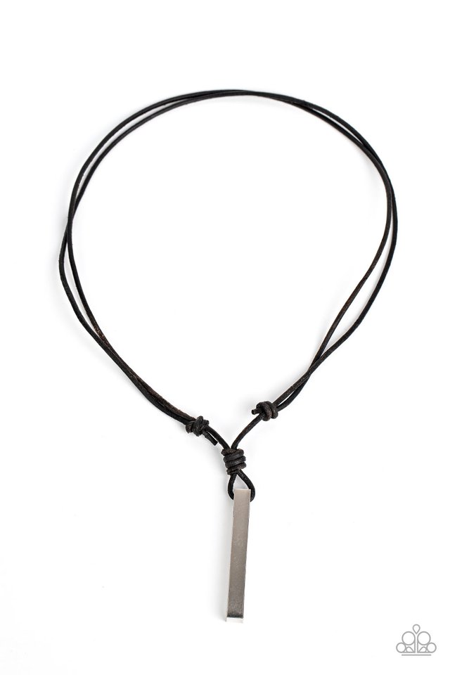 Mechanical Maintenance - Silver - Paparazzi Necklace Image
