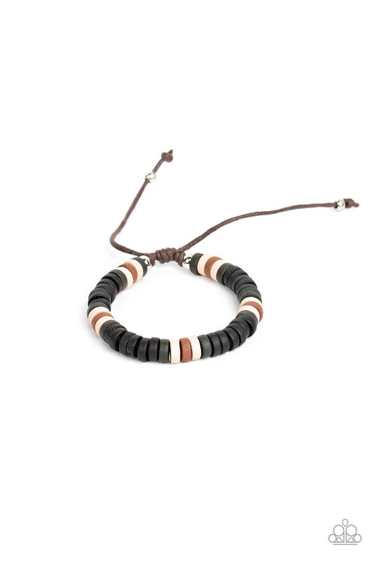 Wild Wanderer - Black - Paparazzi Bracelet Image