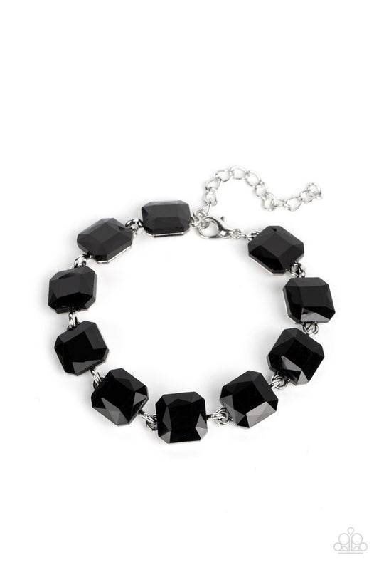 Mind-Blowing Bling - Black - Paparazzi Bracelet Image