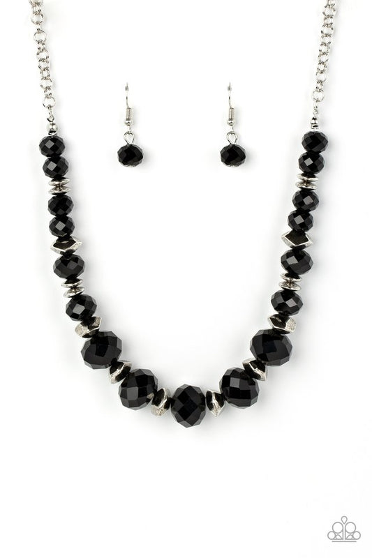 Cosmic Cadence - Black - Paparazzi Necklace Image