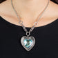 Heart Full of Fabulous - Blue - Paparazzi Necklace Image