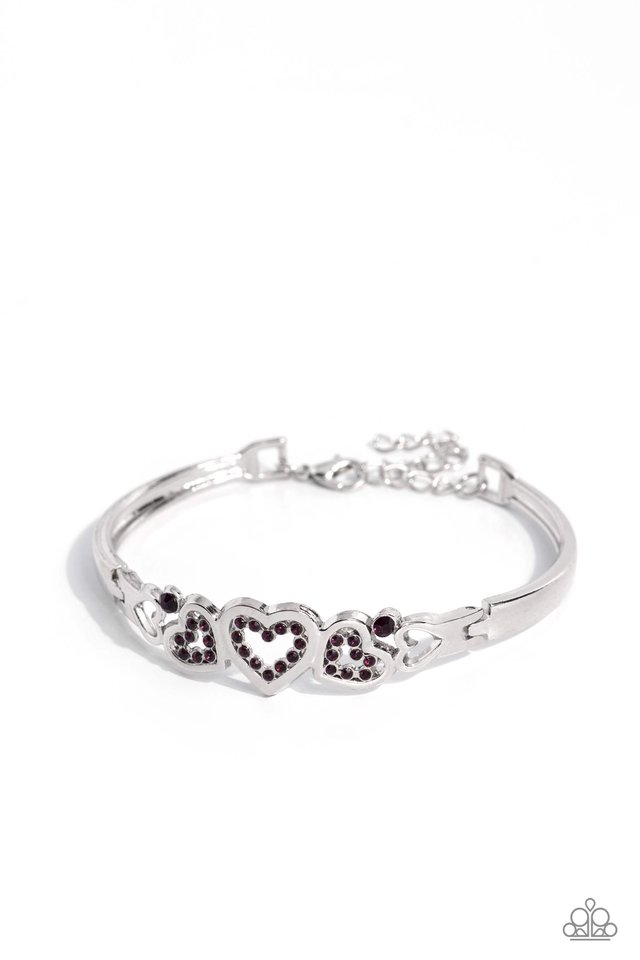 Seriously Smitten - Purple - Paparazzi Bracelet Image