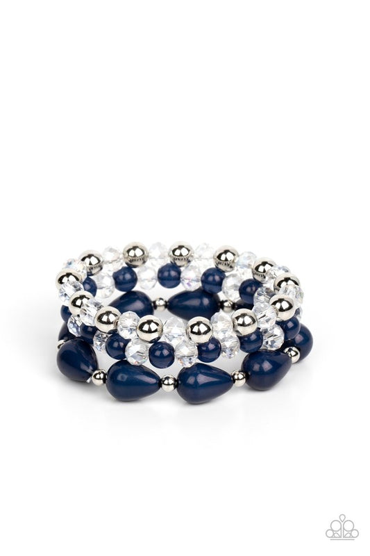 Beachside Brunch - Blue - Paparazzi Bracelet Image