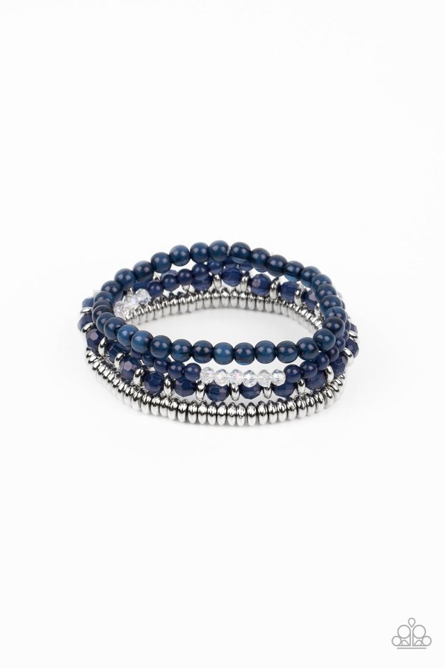 Destination Dreamscape - Blue - Paparazzi Bracelet Image