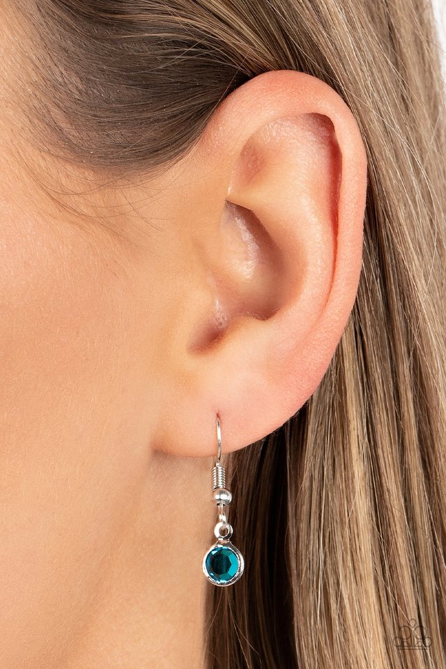 Carefree Charmer - Blue - Paparazzi Necklace Image