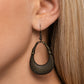 Terra Timber - Brass - Paparazzi Earring Image