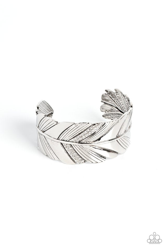 Party FOWL - White - Paparazzi Bracelet Image