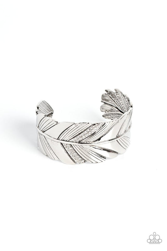 Party FOWL - White - Paparazzi Bracelet Image