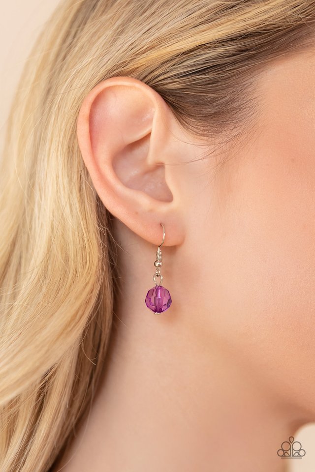 Tropical Hideaway - Purple - Paparazzi Necklace Image