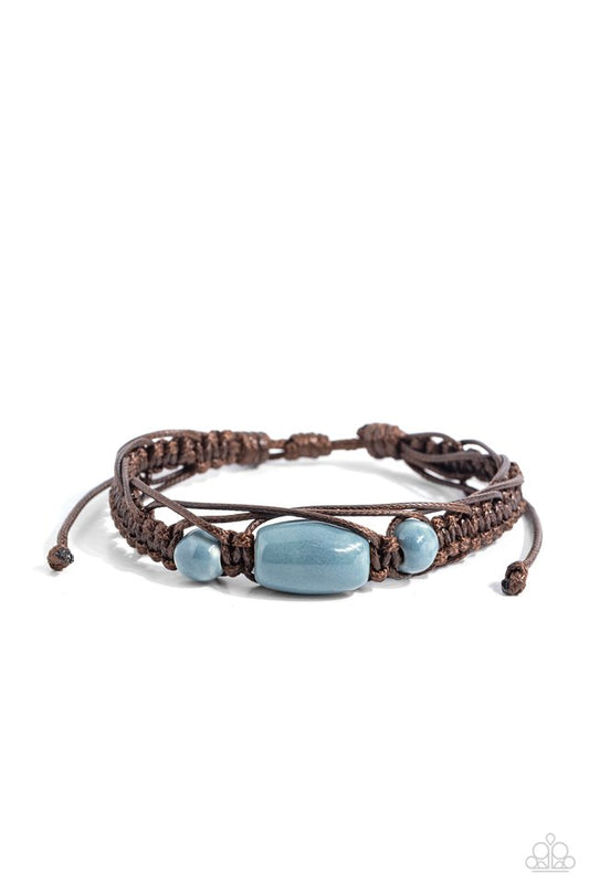 SOJOURN On - Blue - Paparazzi Bracelet Image