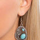 Hibiscus Harvest - Blue - Paparazzi Earring Image