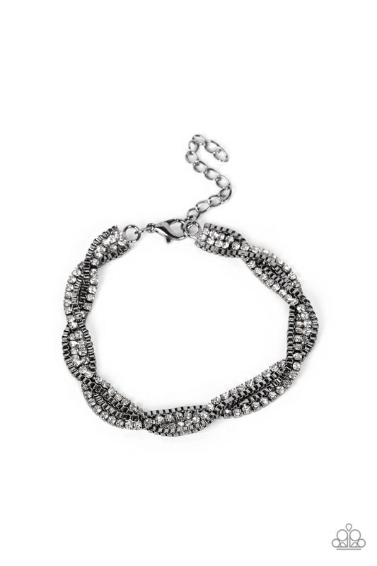 Box Office Bling - Black - Paparazzi Bracelet Image
