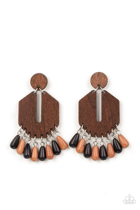 Western Retreat - Multi - Paparazzi Earring Image