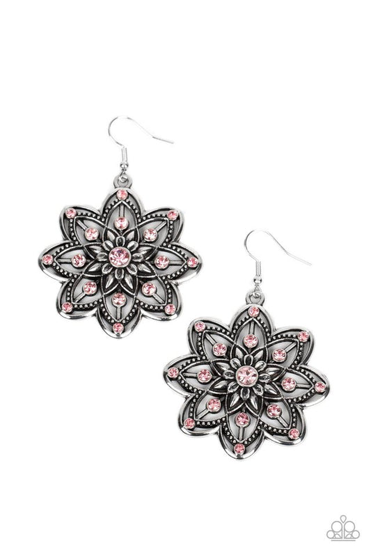 Prismatic Perennial - Pink - Paparazzi Earring Image