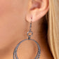 Spin Your HEELS - Black - Paparazzi Earring Image