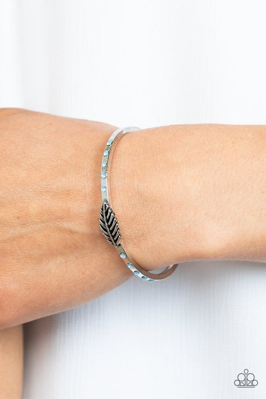 Free-Spirited Shimmer - Blue - Paparazzi Bracelet Image