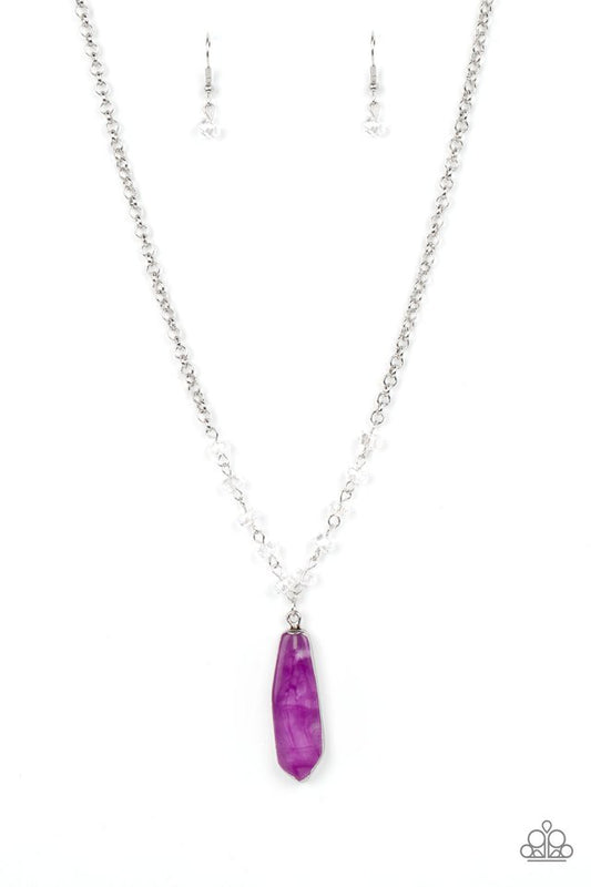 Magical Remedy - Purple - Paparazzi Necklace Image