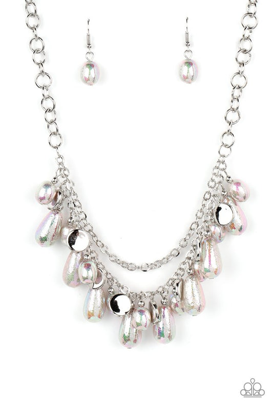 Interstellar Serenity - Silver - Paparazzi Necklace Image