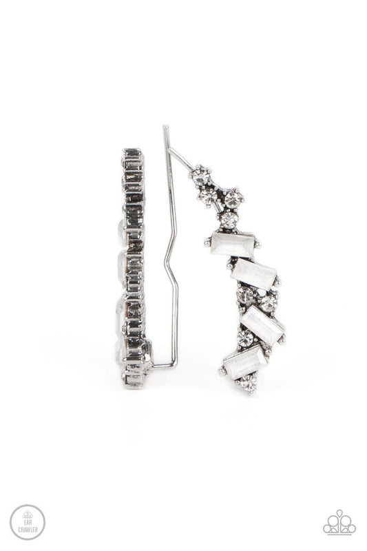 Stay Magical - White - Paparazzi Earring Image